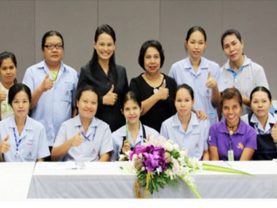 โรงเรียนบางกอกพัฒนา อบรมหลักสูตร Basic Knowledge for New Housekeeping staff in the Housekeeping Department (New Housekeeper) เมื่อวันที่ 08 กรกฎาคม 2558