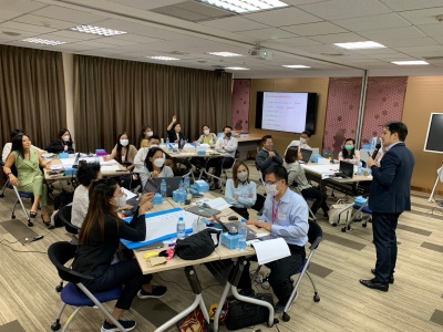 บริษัท อิออน ธนสินทรัพย์ จำกัด (มหาชน) จัดอบรมหลักสูตร BSC&KPI จากทฤษฎีสู่การปฎิบัติ - BSC&KPI Concept Through Practical รุ่นที่ 1 วันจันทร์ที่ 03 กรกฎาคม พ.ศ.2566 วิทยากร : ดร.จอมพล จีบภิญโญ