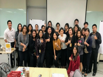 ธนาคารกรุงศรีอยุธยา จำกัด (มหาชน) อบรมหลักสูตร การสร้างและออกแบบงาน อินโฟกราฟิก - Create & Design with Infographic รุ่นที่ 1 เมื่อวันพุธที่ 3 กรกฎาคม พ.ศ. 2562
