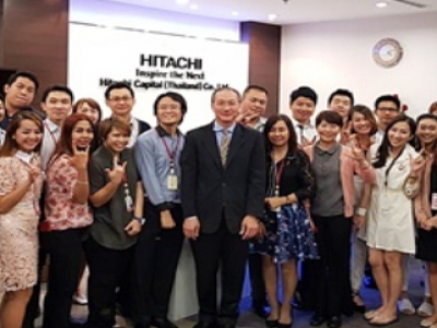 บริษัท ฮิตาชิ จำกัด จัดการอบรมหลักสูตร สร้างความสำเร็จในการขายด้วยเทคนิคการ “ขายเชิงที่ปรึกษา” เมื่อวันที่ 09 มกราคม พ.ศ.2561 วิทยากร : อ.ไพบูลย์ ล้วนวรวัฒน์