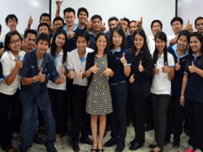 บริษัท ไทยโอซูก้า จำกัด จัดอบรมหลักสูตร การทำ Process Mapping เพื่อสร้างผังงานและเพิ่มพูนประสิทธิภาพ  เมื่อวันที่ 24 เมษายน 2558 วิทากร : อ.ภินาริน หฤิษธิกรณ์