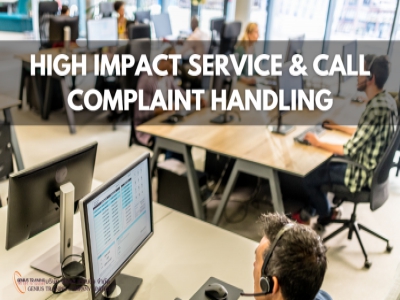 การรับมือข้อร้องเรียนในการบริการ - High Impact Service & Call Complaint Handling